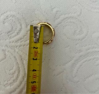 Anillo Bimba y Lola Dorado Logo