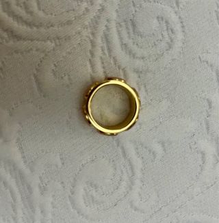 Anillo Bimba y Lola Dorado Logo