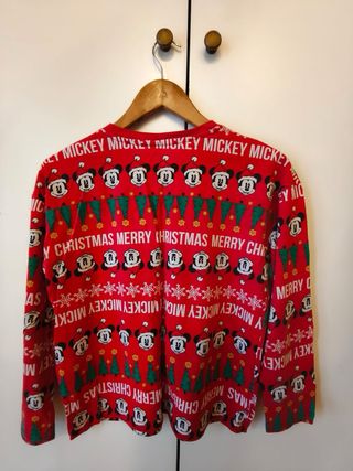 Pijama Disney Mickey Navidad Talla S