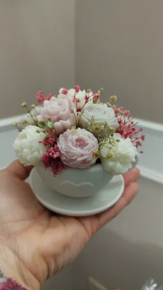 Candele e creazioni in gesso ceramico