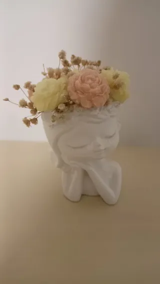 Candele e creazioni in gesso ceramico