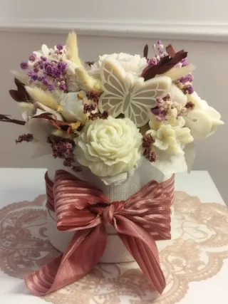 Candele e creazioni in gesso ceramico