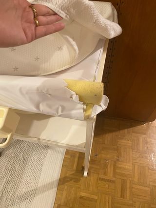 Cambiador bebé con bañera