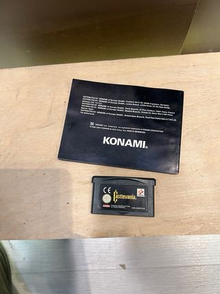Castlevania Game Boy Advance Konami