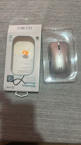 Ratón Inalámbrico uni. Plata