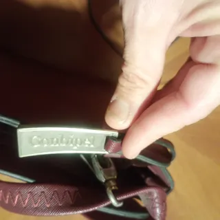 Borsetta Conbipel quadrata bordeaux