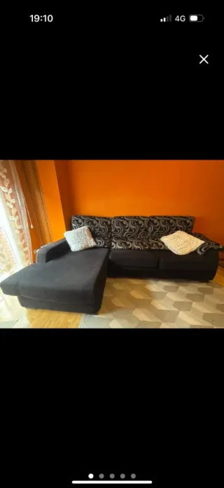 Sofá modular tela multicolor