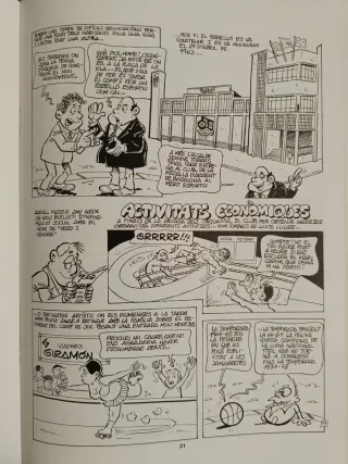 Historia de la Penya en cómic