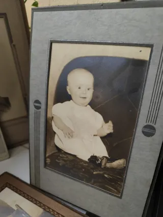 Lote fotos antiguas mujeres y niños