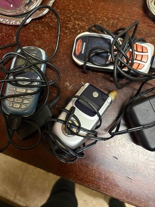 Lote 3 Móviles Siemens Antiguos