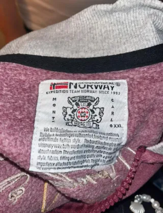 Chaqueta Bomber Norway Roja