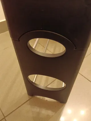 Zapatero Metálico Negro 4 Niveles