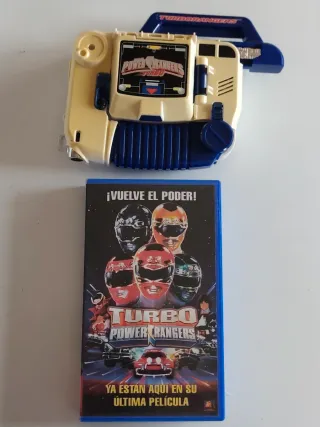 Power Rangers Turbo - Juguete y VHS