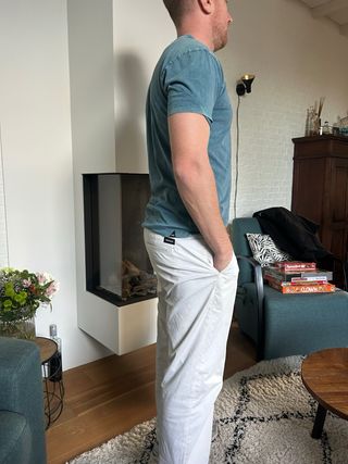 Camiseta DENHAM Talla M Verde Azulado