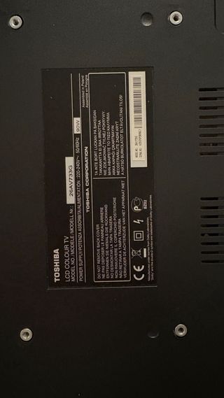 Televisor Toshiba REGZA Negro