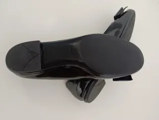 Bailarinas Prada Charol Negro Talla X