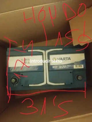 Batería Coche Varta F17 80Ah 840A