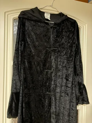 Disfraz Túnica con Capucha de terciopelo