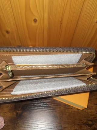 Cartera Monedero Marrón Mujer