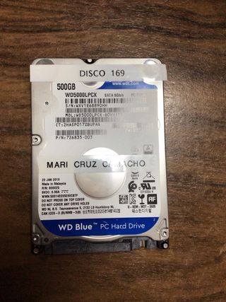 Disco Duro WD 500GB SATA