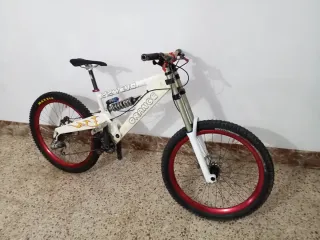 Bicicleta Montaña Doble Suspensión Orange