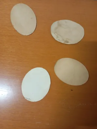 4 Stampe Ovali Antiche Scene Romantiche