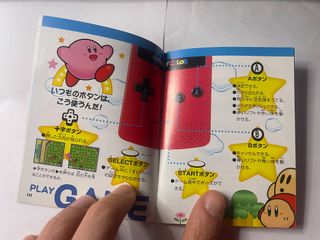 Solo Manuale Koro Koro Kirby Tilt n Tumble Nintend