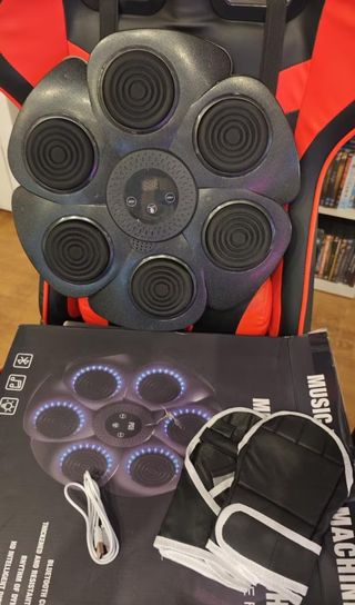 Máquina Boxeo Pared + Guantes