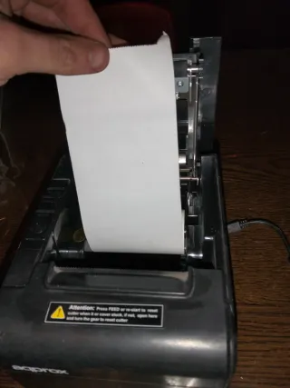 Impresora Térmica Aqprox Negra