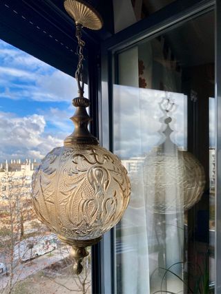 Lampada a Sospensione Francese Vintage Anni '60