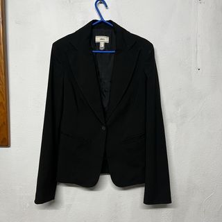 Blazer Mango Preto Tamanho 36 Clássico