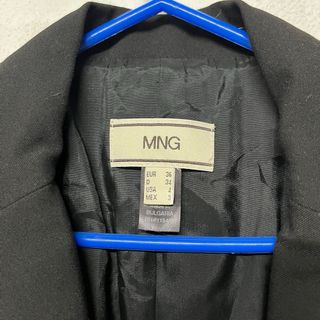 Blazer Mango Preto Tamanho 36 Clássico