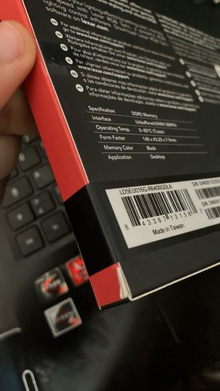 2x Lexar ARES DDR5 RGB (2x16GB) 6400MHz total 64gb