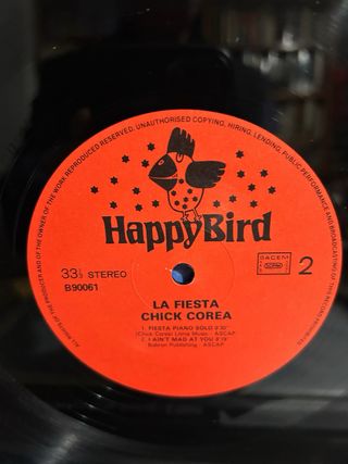 Chick Corea. La Fiesta. LP, Vinilo. Jazz