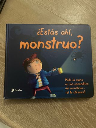 Cuento ¿Estás ahi monstruo?. Editorial Bruño