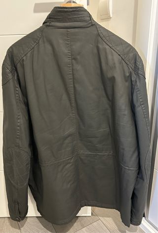 Chaqueta Cazadora Cortefiel verde oliva