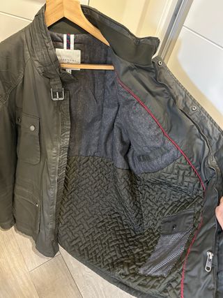 Chaqueta Cazadora Cortefiel verde oliva