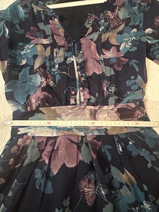 Vestido Massimo Dutti floral
