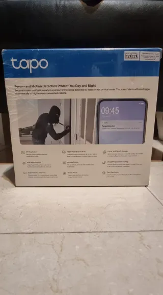 Tapo Cámaras Seguridad Wi-Fi 2K (Pack 2)