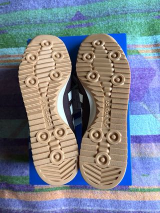 Zapatillas Adidas SL 72 Marrón/Blanco