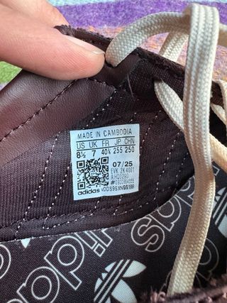 Zapatillas Adidas SL 72 Marrón/Blanco