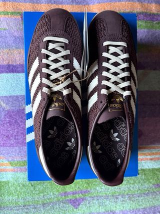 Zapatillas Adidas SL 72 Marrón/Blanco