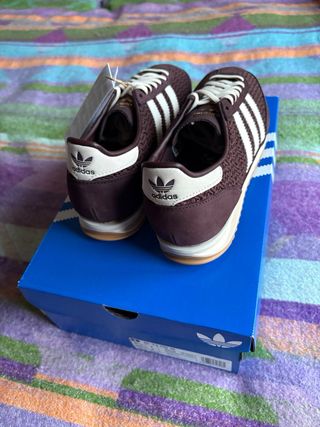 Zapatillas Adidas SL 72 Marrón/Blanco