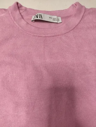 Conjunto Falda y Jersey Rosa y azul