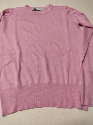 Conjunto Falda y Jersey Rosa y azul