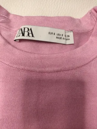 Conjunto Falda y Jersey Rosa y azul