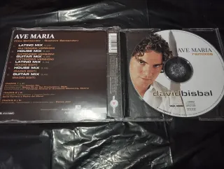 Pack CDs David Bisbal Buleria + Ave Maria remixes
