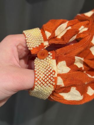 Blusa Zara Estampada Lino