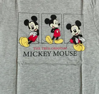 T-shirt grigia con stampa di "Topolino" Disney