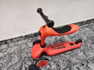 Patinete 3 Ruedas Scoot and Ride Naranja
